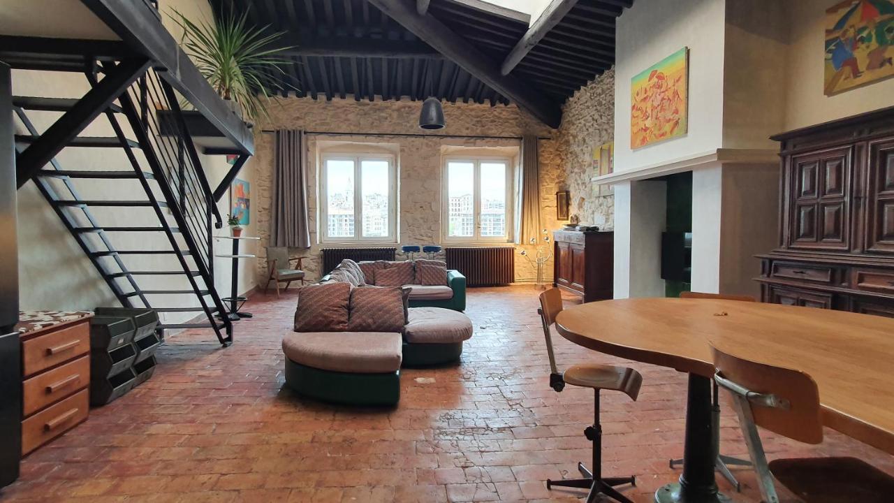 Apartmán Grand Loft En Plein Coeur Du Vieux-Port Marseille Exteriér fotografie